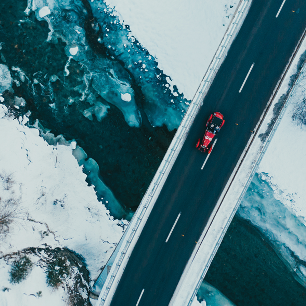 Gute Haftung auf nassen und verschneiten Straßen