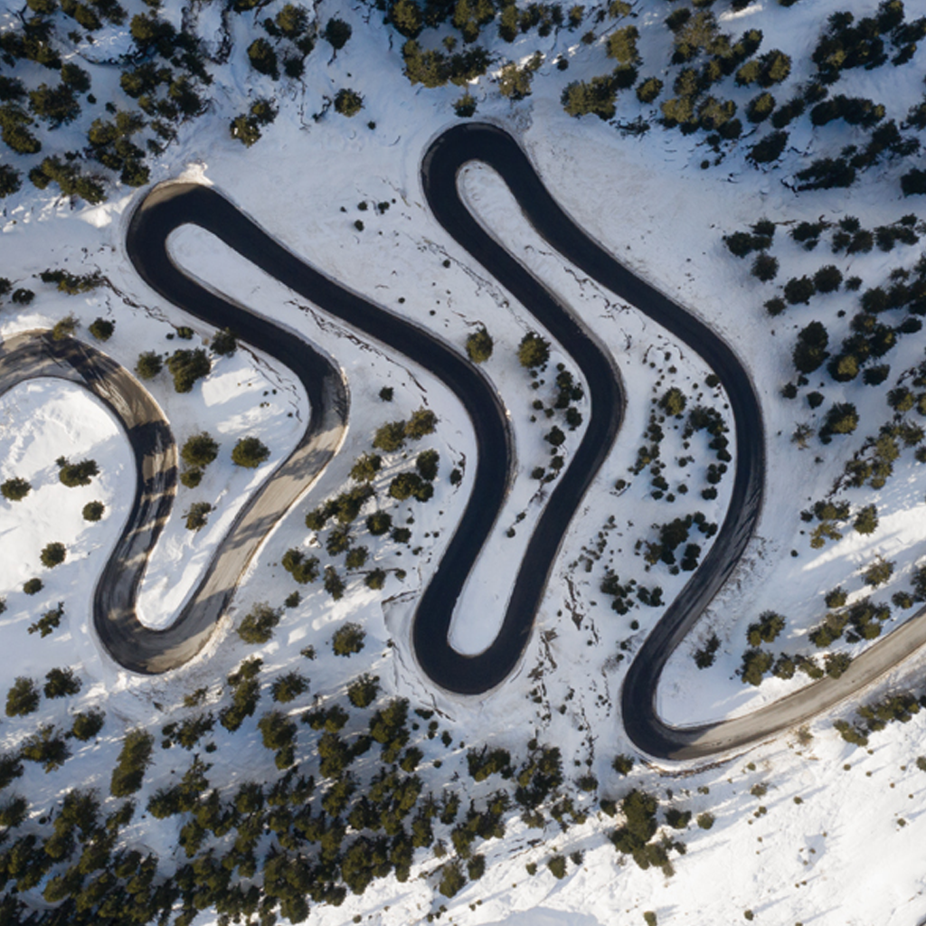 Hervorragendes Fahr- und Bremsverhalten bei winterlichen Bedingungen