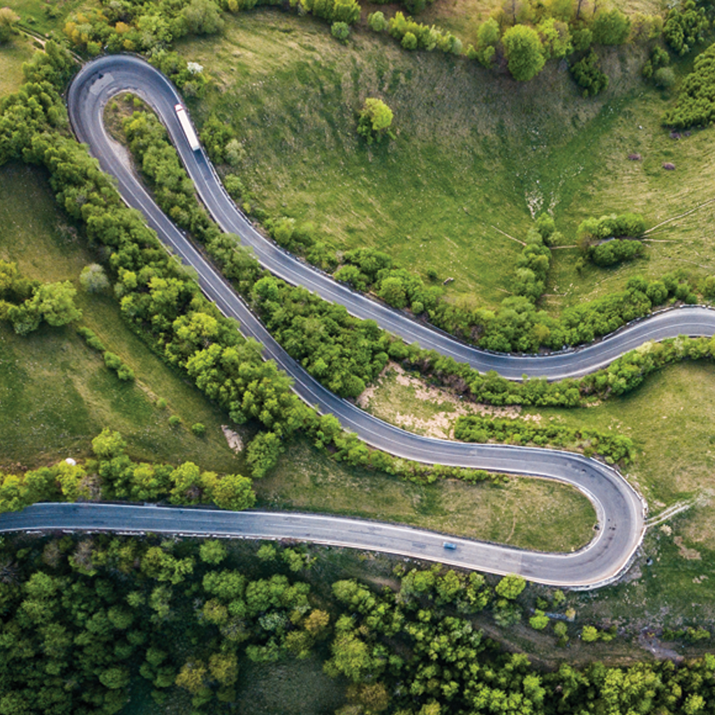 Sicheres und stabiles Fahrverhalten mit gutem Handling